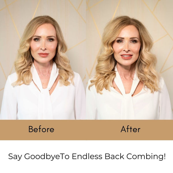 Euphoria Volumizer 12" - Human Hair Thinning Enhancing Clip In Volumizer