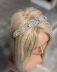 Rectangular Crystal Hair Crown