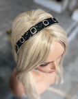 Rectangular Crystal Hair Crown