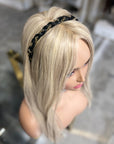 Petite Leather Chain Headband