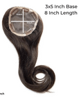 Tiara 18'' - Subtle Volume Human Hair Topper