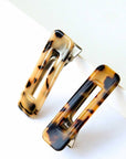 Tortoise Shell Hair Clip Duo - Soho Style Canada