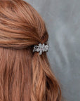 Ombre Crystal Flower Hair Jaw -Pink - Soho Style Canada
