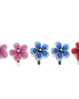 Crystal Daisy Magnetic Barrette - Soho Style Canada