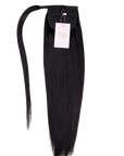 Juliet 12" & 18''- Human Hair Wrap-Around Ponytail Extension