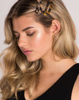 Tortoise Shell Hair Clip Duo - Soho Style Canada