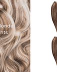 Euphoria Volumizer 12" - Human Hair Thinning Enhancing Clip In Volumizer