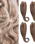 Euphoria Volumizer 12" - Human Hair Thinning Enhancing Clip In Volumizer