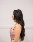 Halo- Human Hair Invisible Wired Halo Hair Extension Available in 14",18", & 22" no