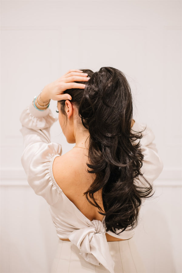 Joann 19" - Mega Volume Long Clip-In Layered Ponytail Extension