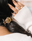 Crystal Rose Hair Jaw