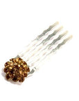 Crystal Cluster Mini Hair Comb
