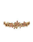 Contrasting Crystal Flower Barrette - Barrette, Soho Style