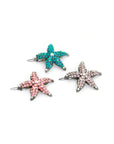 Soho Style Barrette Aqua Small Starfish Barrette