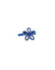 Soho Style Barrette Blue Mini Flower Barrette