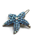 Soho Style Barrette Blue Small Starfish Barrette