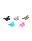 Soho Style Barrette Clear Butterfly Magnet Barrette