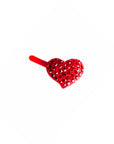 Soho Style Barrette Clear Mini Heart Barrette