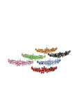 Contrasting Crystal Flower Barrette - Barrette, Soho Style