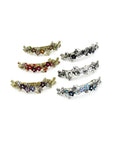 Floral Gardena Crystal Barrette - Barrette, Soho Style