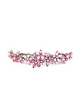 Contrasting Crystal Flower Barrette - Barrette, Soho Style