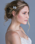 Soho Style Barrette Royal Pearl Floral Barrette