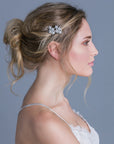 Soho Style Barrette Royal Pearl Floral Barrette