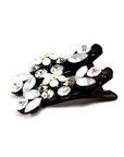 Soho Style Hair Clip Clear / Pair Mini Flower Hair Clips