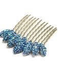 Almond Cluster Crystal Comb - Hair Comb, Soho Style