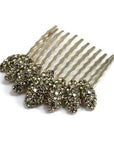 Almond Cluster Crystal Comb - Hair Comb, Soho Style