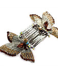 Butterfly Wings Hair Combs (Pair) - Hair Comb, Soho Style