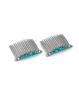 Bejeweled Hair Combs (Pair) - Hair Comb, Soho Style