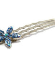 Crystal Flower Mini Hair Comb (5 piece set) - Hair Comb, Soho Style