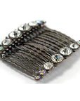 Bejeweled Hair Combs (Pair) - Hair Comb, Soho Style