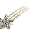 Crystal Flower Mini Hair Comb (5 piece set) - Hair Comb, Soho Style