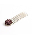Crystal Cluster Mini Hair Comb - Hair Comb, Soho Style