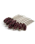 Almond Cluster Crystal Comb - Hair Comb, Soho Style