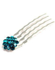 Crystal Cluster Mini Hair Comb - Hair Comb, Soho Style