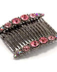 Bejeweled Hair Combs (Pair) - Hair Comb, Soho Style