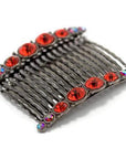 Bejeweled Hair Combs (Pair) - Hair Comb, Soho Style