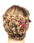 Crystal Cluster Mini Hair Comb - Hair Comb, Soho Style