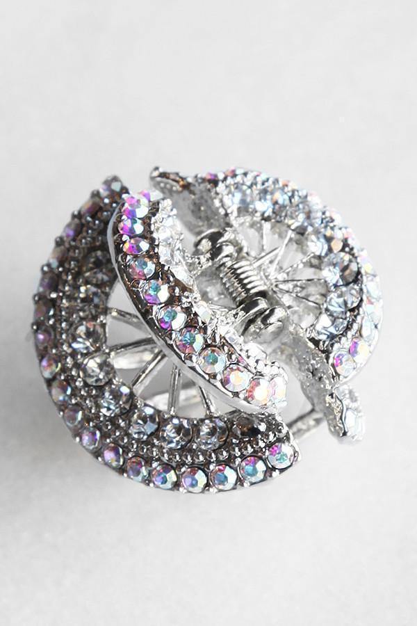 Inca Styled Crystal Jaw - Hair Jaws, Soho Style