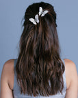 Soho Style Hair Jaws Ombre Crystal Butterfly Jaw
