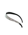 Soho Style Headband Clear Lightweight Crystal Covered Headband