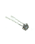 Soho Style Stick Black Mini Crystal Cluster Hair Stick