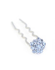 Soho Style Stick Blue Mini Crystal Cluster Hair Stick