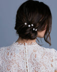 Soho Style Stick Mini Crystal Cluster Hair Stick