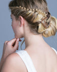 Soho Style Stick Mini Crystal Cluster Hair Stick