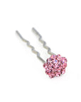 Soho Style Stick Multi- Pink Mini Crystal Cluster Hair Stick