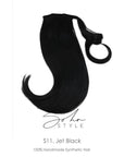 * Discontinued* Miley - 18" Curly Wrap-Around Ponytail Extension - Soho Style Canada